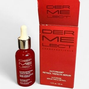 Dermelect Outcrease Retinol Trifecta Serum 1fl Oz/ 30ml - NIB